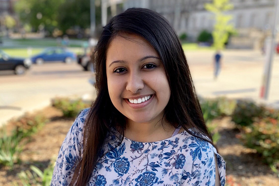 Aastha Pandey, graduation