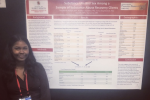 Shaunna Newton, MPH poster presentation