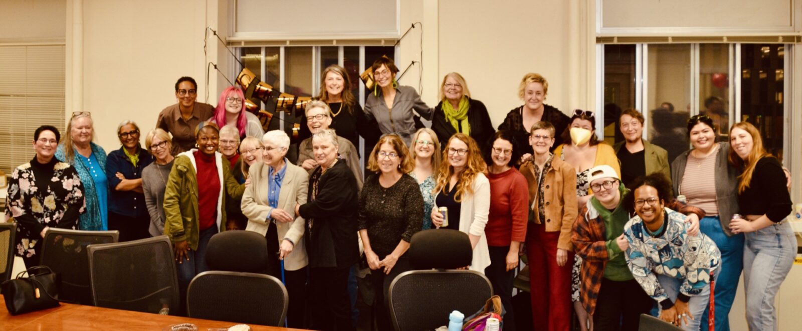 Group photo of folks gathered to celebrate GWS