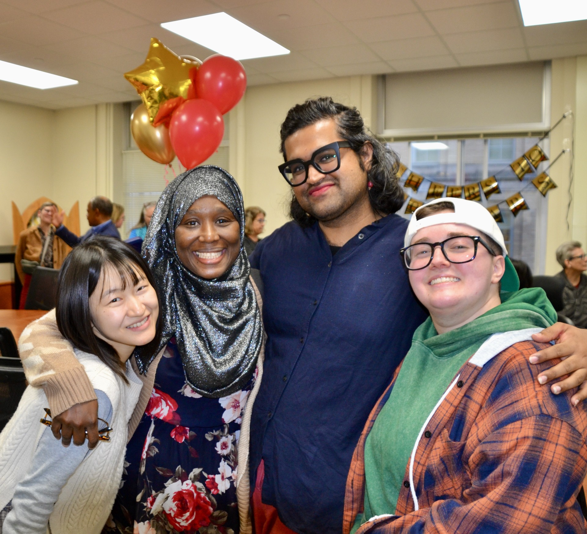 Image of GWS graduate students